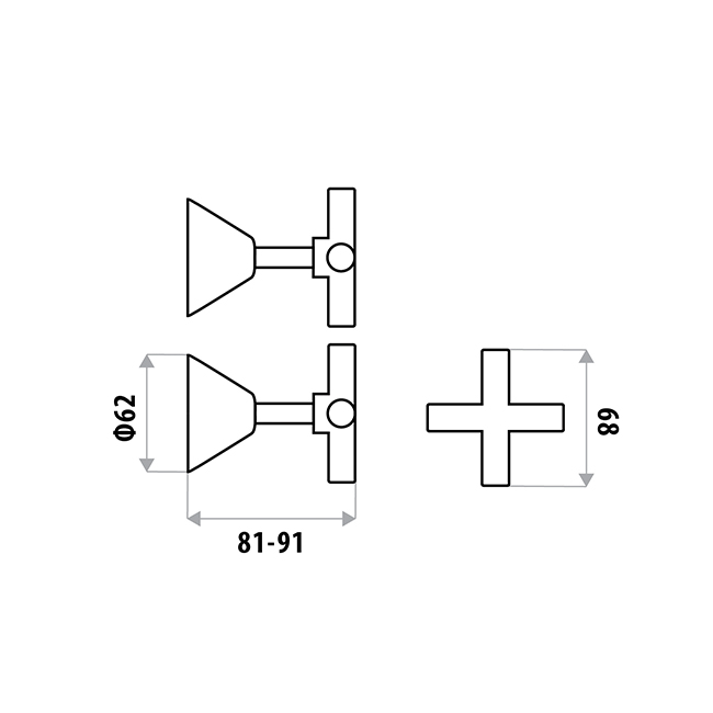 KIRRA PLUS Wall Top Assembly Pair - Image 2
