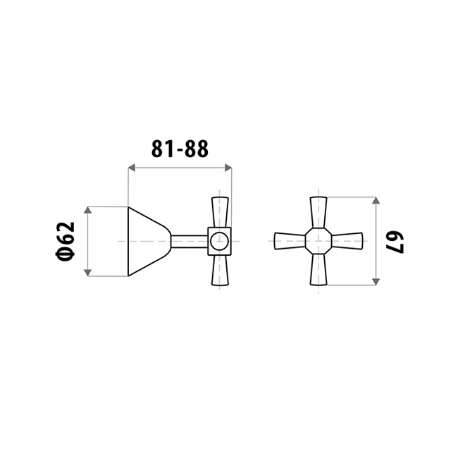 KIRRA PROFILE Wall Top Assemblies Pair - Image 2